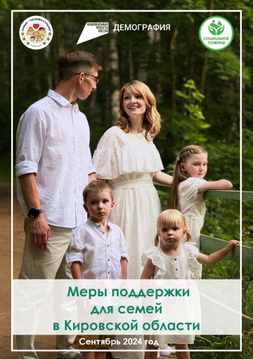 Меры поддержки для семей в Кировской области Меры поддержки для семей в Кировской области.